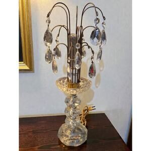 Vintage Hollywood Regency Waterfall Lamp